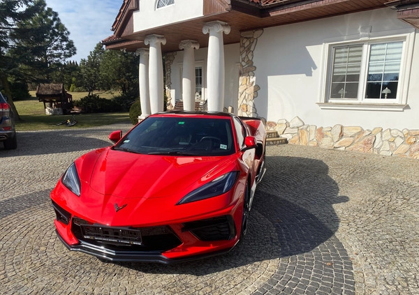 Chevrolet Corvette cena 459555 przebieg: 21337, rok produkcji 2020 z Reda małe 497